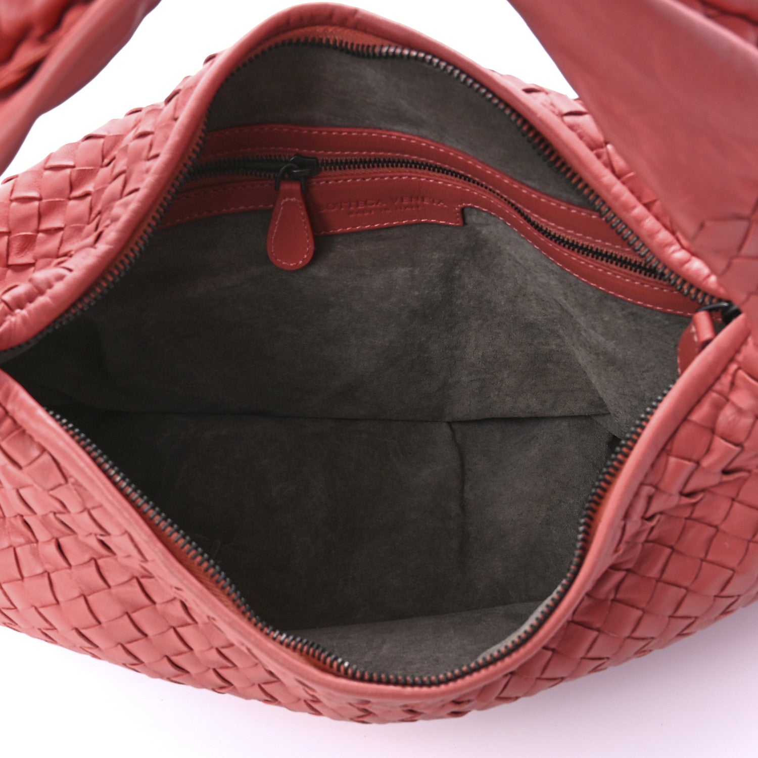 Bottega Veneta Nappa Intrecciato Medium Belly Veneta Hobo Corallo 4 of 9