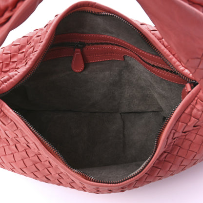 Bottega Veneta Nappa Intrecciato Medium Belly Veneta Hobo Corallo 4 of 9