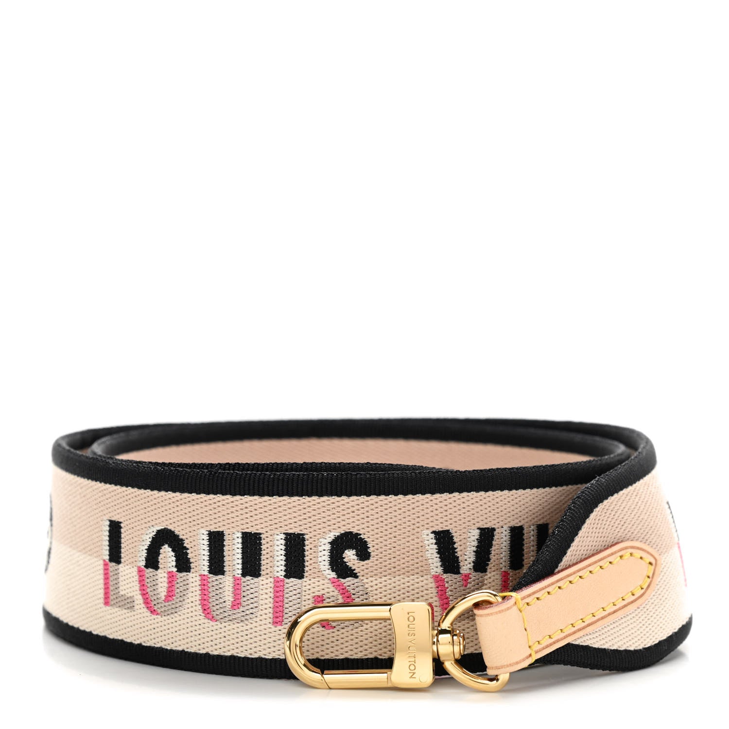 Louis Vuitton Jacquard Speedy Bandouliere 20 Shoulder Strap Black 1 of 3