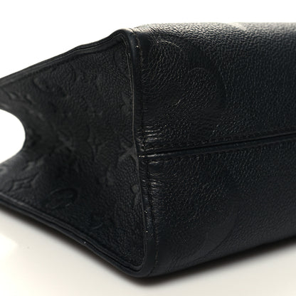 Louis Vuitton Empreinte Monogram Giant Onthego PM Black 8 of 9