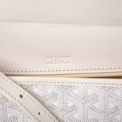 Goyard Goyardine Belvedere PM Messenger Bag White 6 of 12