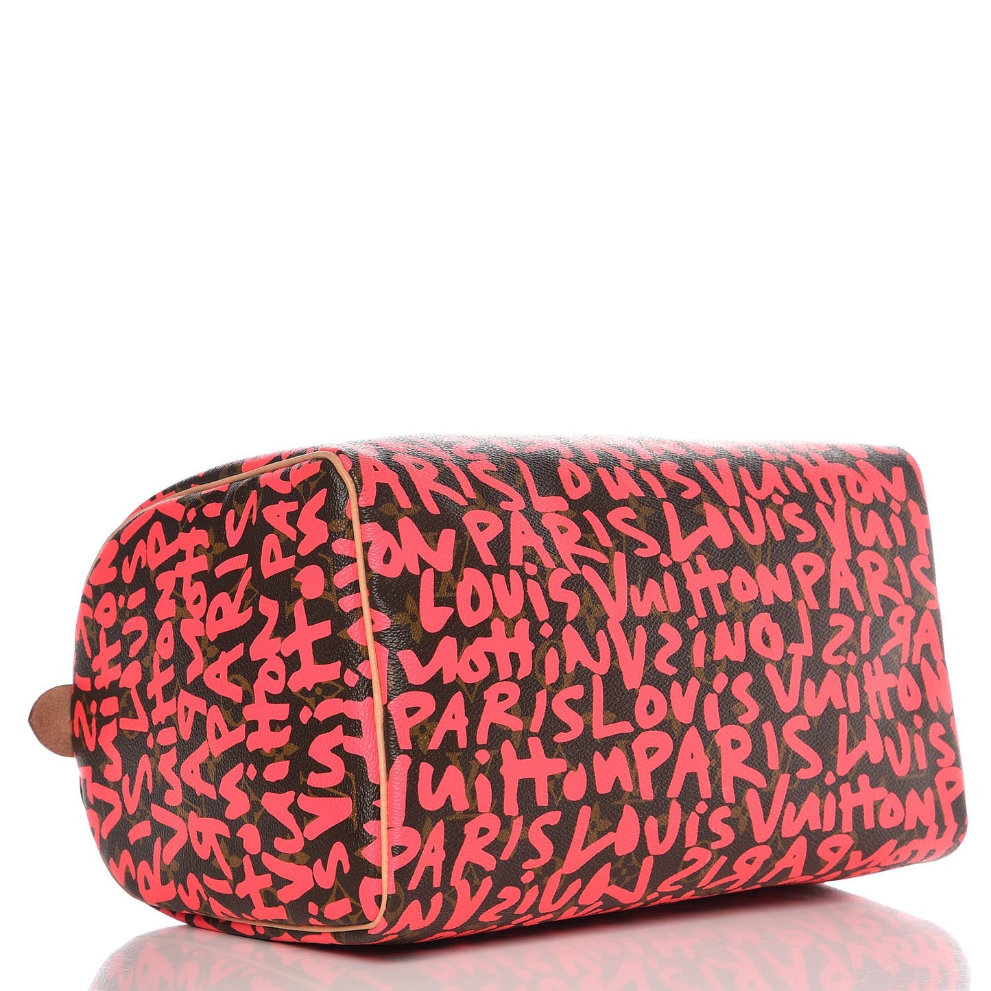 Monogram Graffiti Speedy 30 Fuchsia