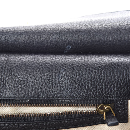 Gucci Calfskin Small GG Marmont Top Handle Bag Black 8 of 11