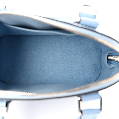 Louis Vuitton Epi Jacquard Alma BB Bleu Nuage 5 of 12