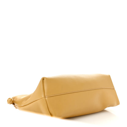 Loewe Mellow Nappa Donut Medium Chain Flamenco Knot Clutch Sahara 4 of 10