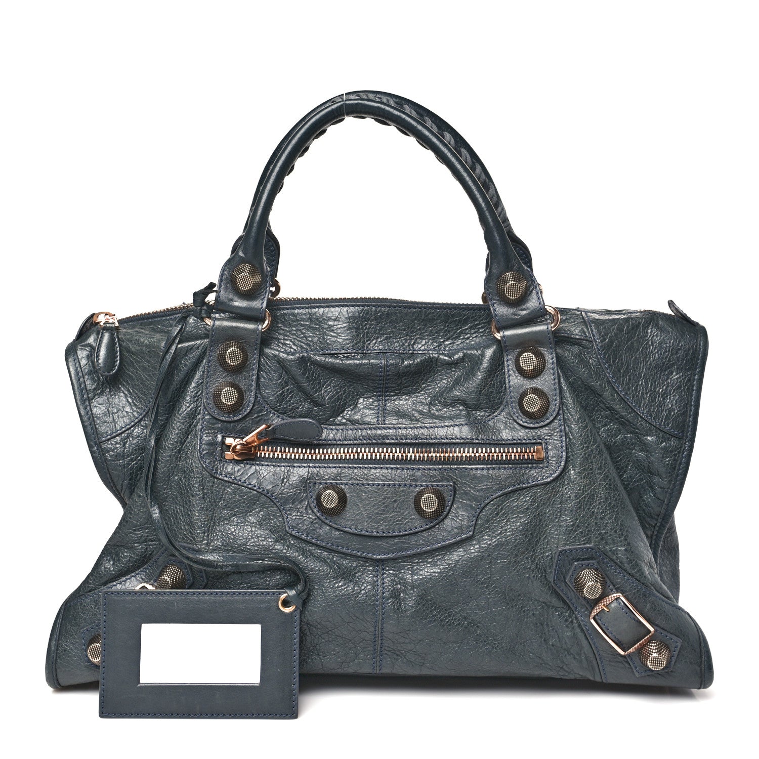 Balenciaga Agneau Giant 21 Rose Gold Hardware Work Anthracite 3 of 12