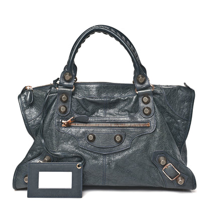 Balenciaga Agneau Giant 21 Rose Gold Hardware Work Anthracite 3 of 12
