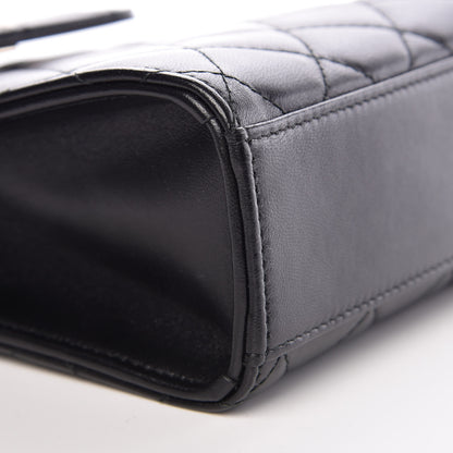 Chanel Lambskin Quilted Trendy CC Phone Holder Black 11 of 13