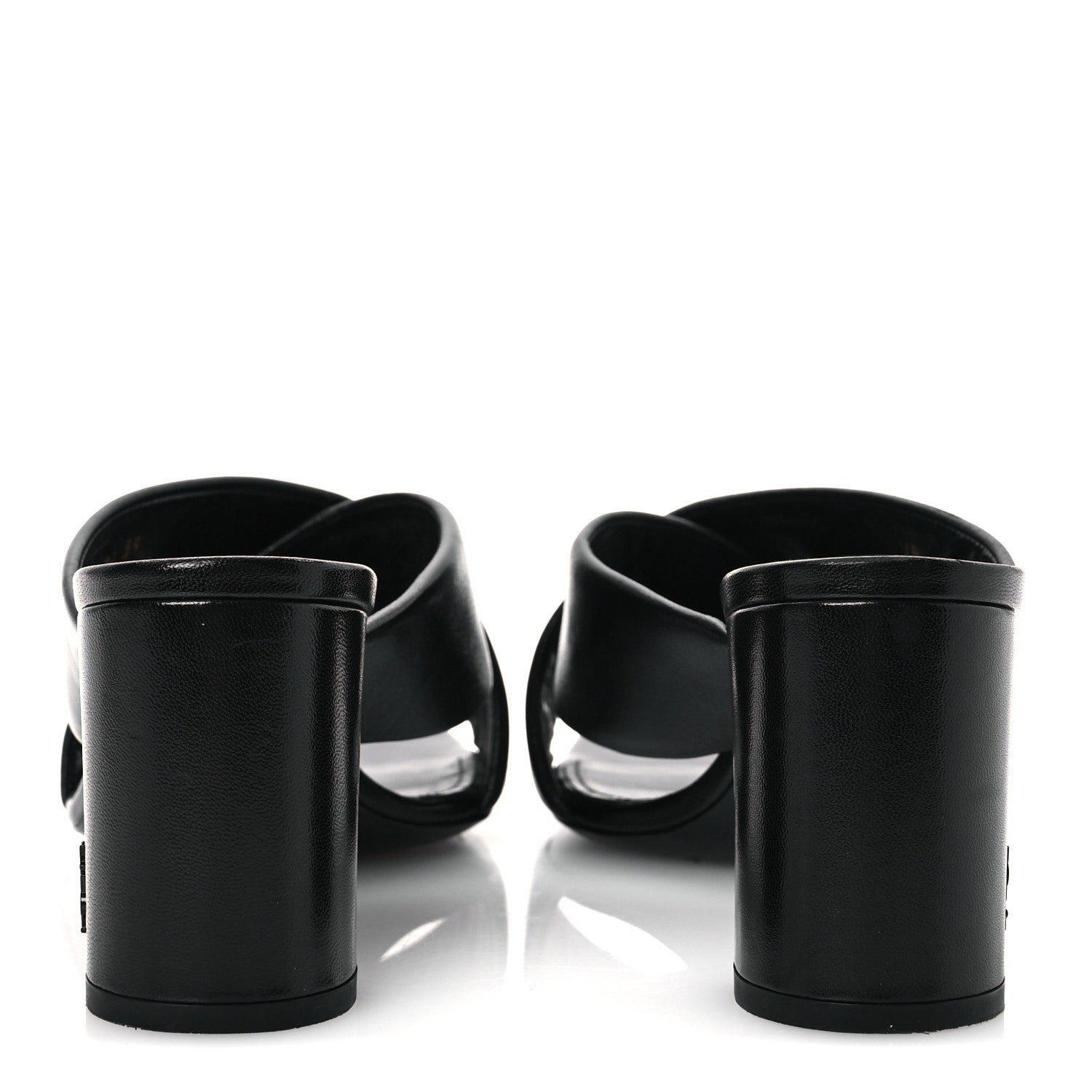 Saint Laurent Calfskin LouLou 70 Mules 39 Black 7 of 10
