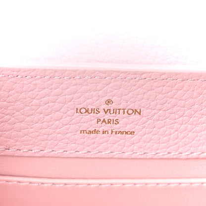Louis Vuitton Taurillon Marble Capucines Mini Pink 5 of 8