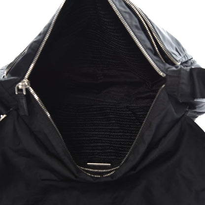 Prada Nylon Vela Messenger Bag Black 5 of 8