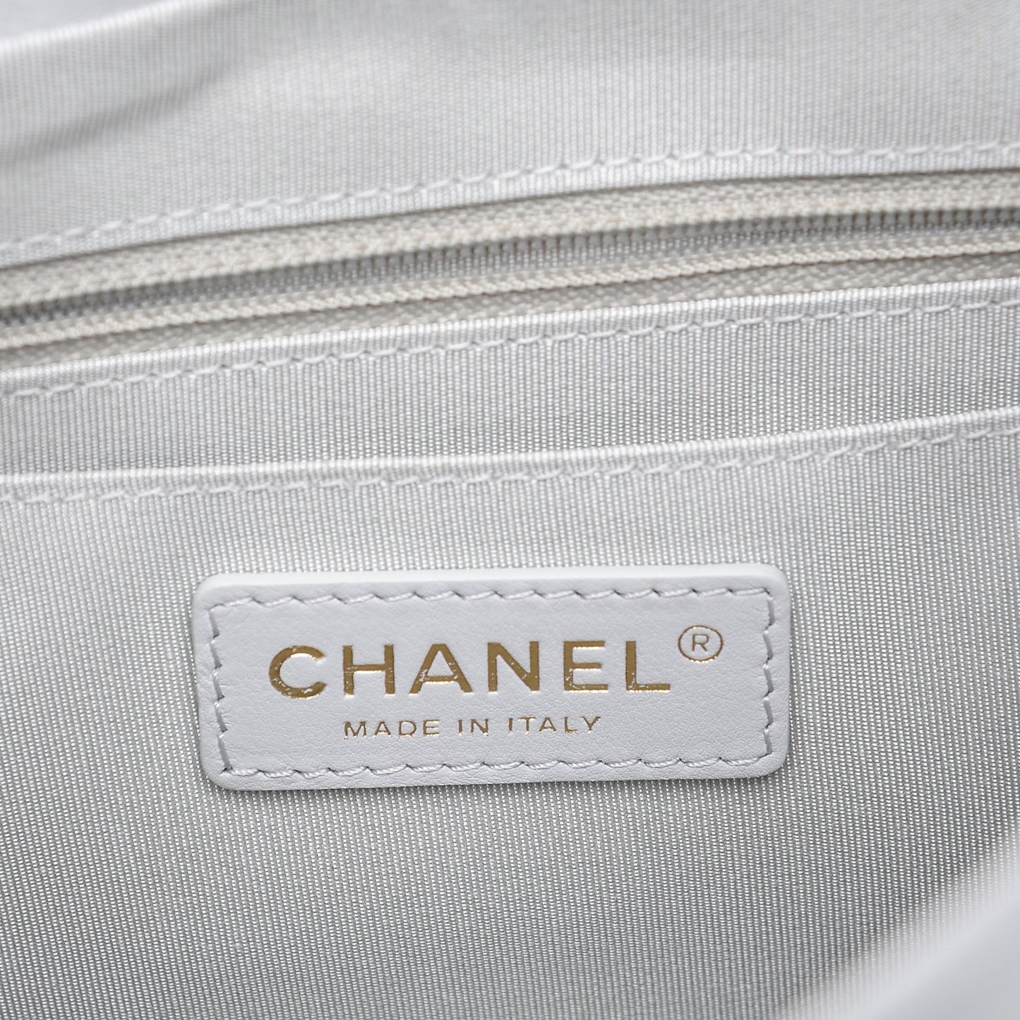 Lambskin Quilted Large Urban Spirit Backpack Grey