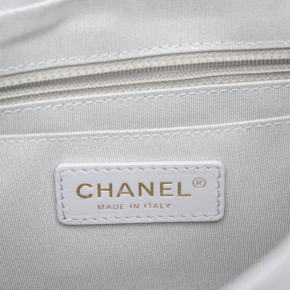 Chanel Lambskin Quilted Large Urban Spirit Backpack Grey 6 of 8