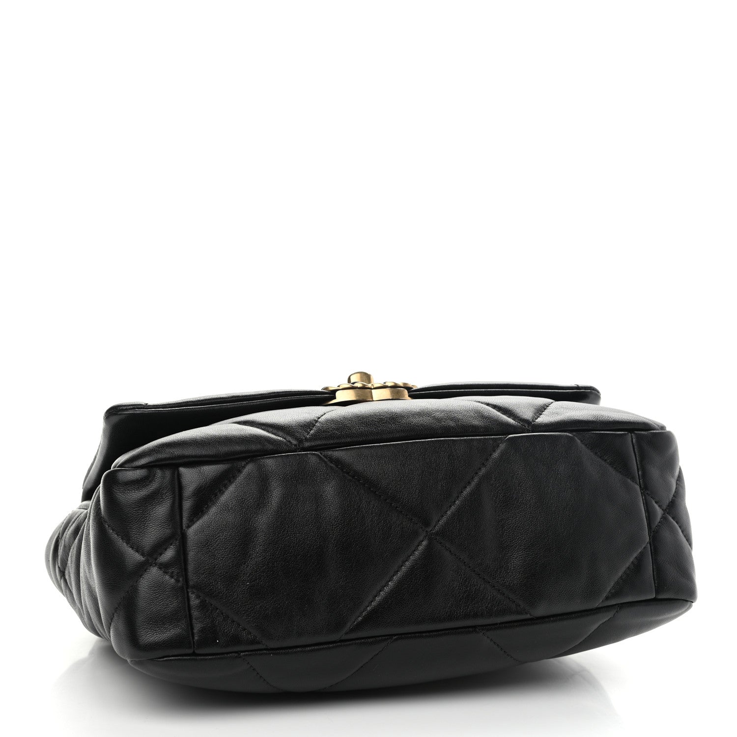Chanel Lambskin Quilted Medium Chanel 19 Flap Black 4 of 10