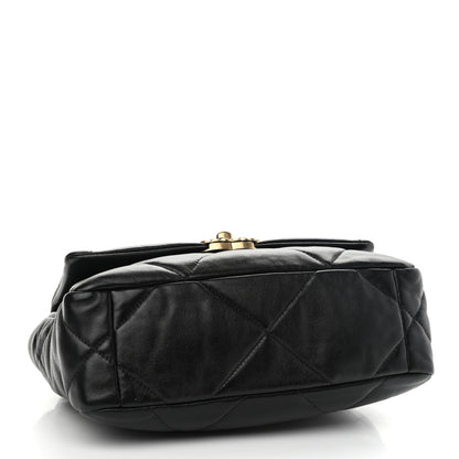 Chanel Lambskin Quilted Medium Chanel 19 Flap Black 4 of 10