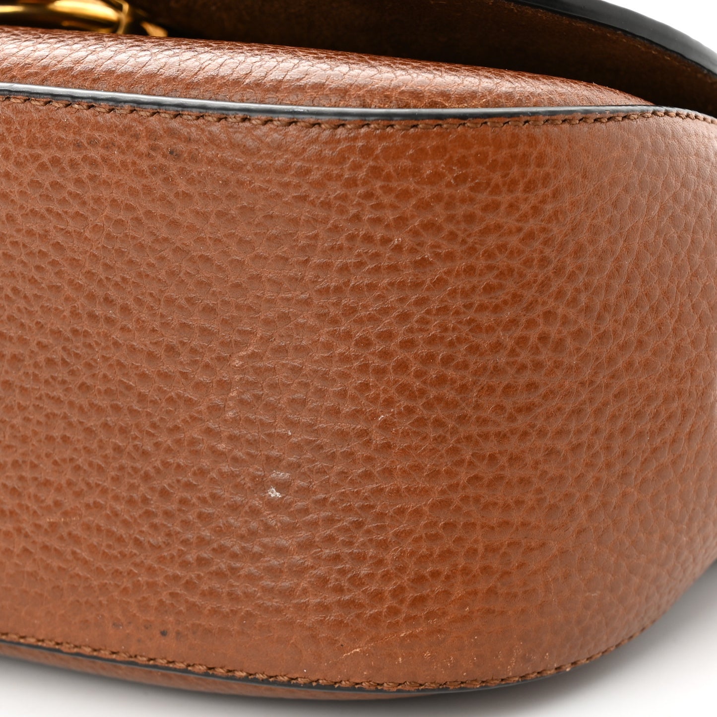 Small Classic Grain Calfskin Small Amberley Satchel Oak