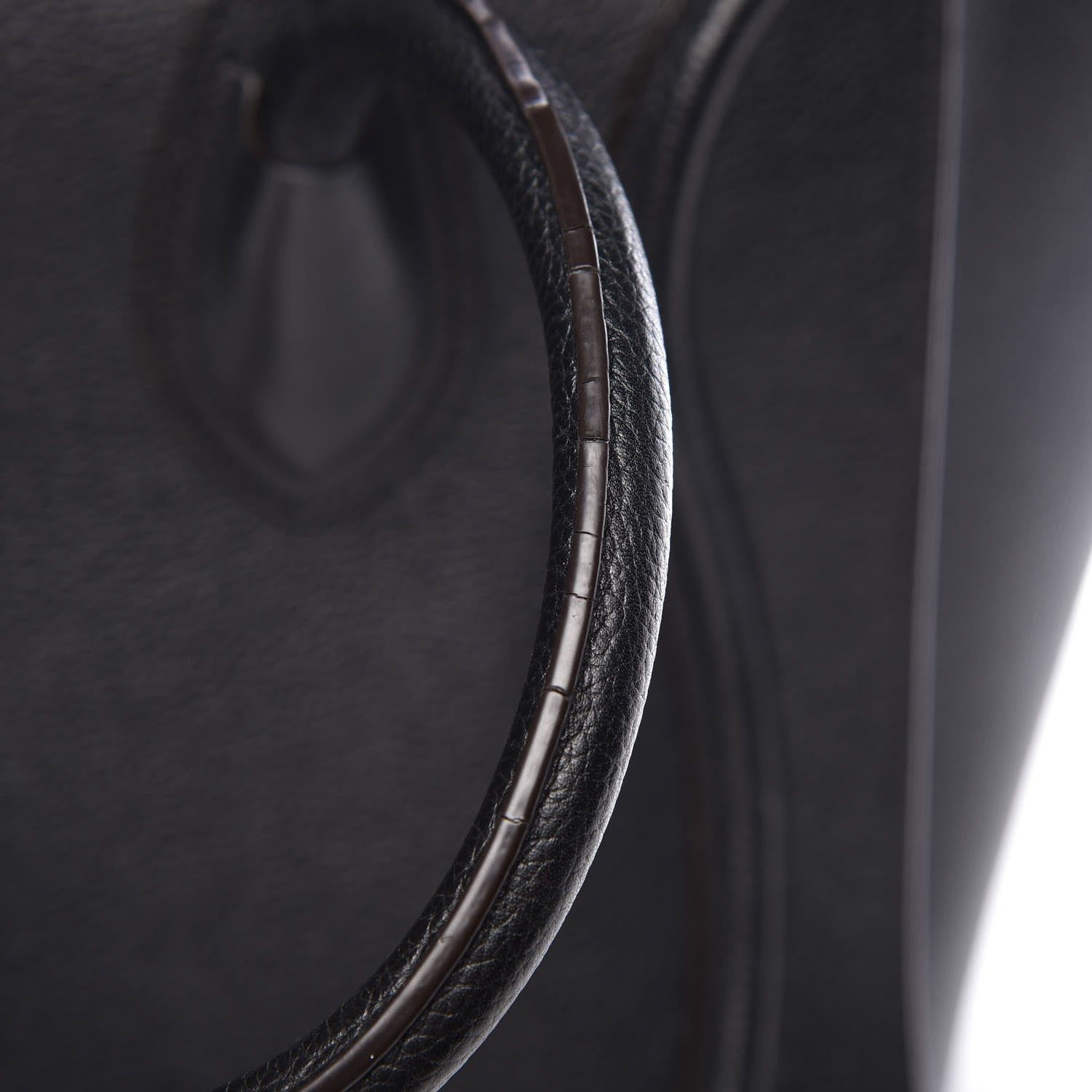 Celine Drummed Calfskin Mini Luggage Black 17 of 25