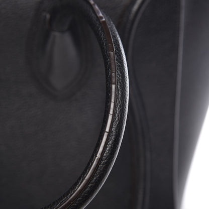 Celine Drummed Calfskin Mini Luggage Black 17 of 25