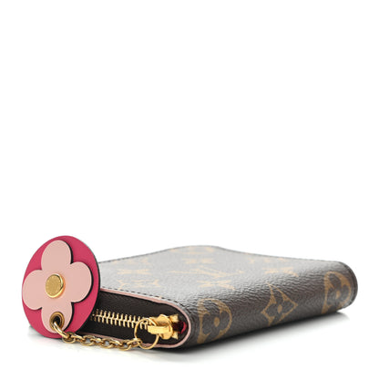 Louis Vuitton Monogram Bloom Flower Zippy Coin Purse 4 of 8