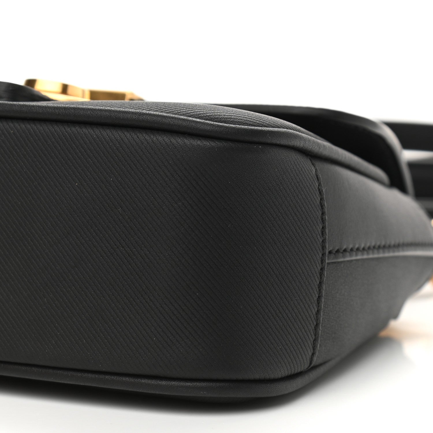 Burberry Trench Calfskin Mini DK88 Top Handle Bag Black 6 of 10