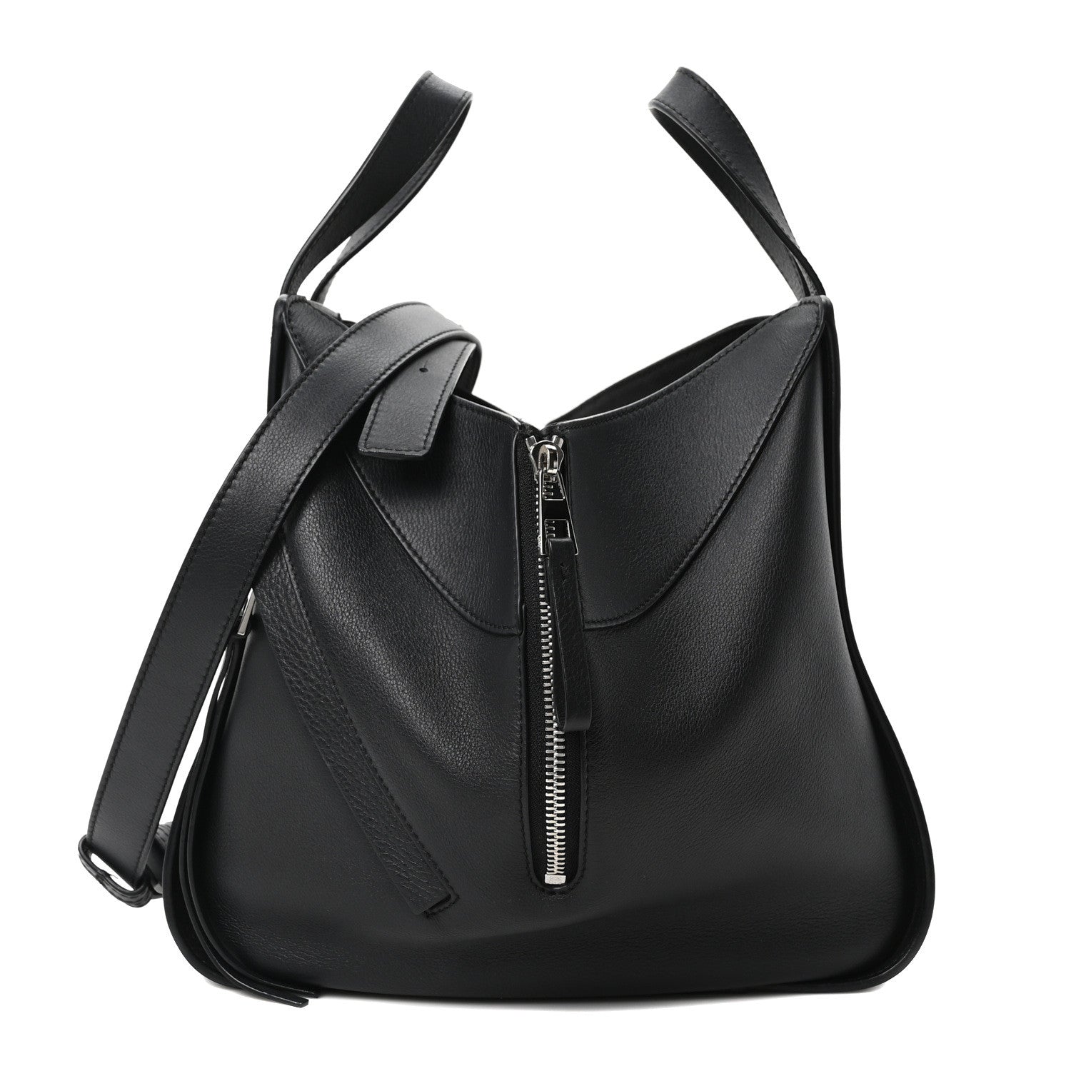 Loewe Calfskin Small Hammock Shoulder Bag Black 1 of 9