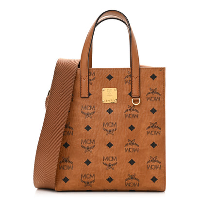 MCM Visetos Mini Klassik Tote Cognac 1 of 13