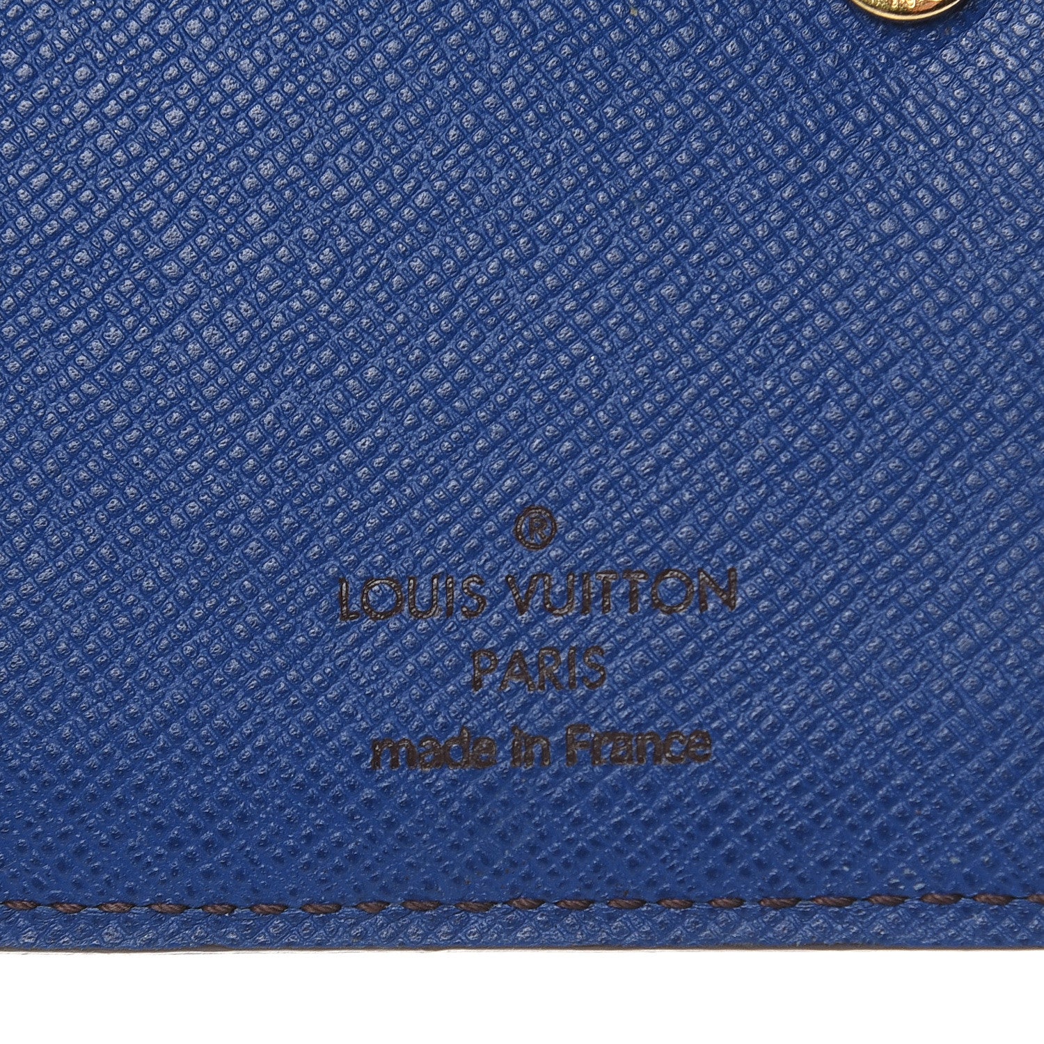Louis Vuitton Monogram Compact Marie Wallet Blue 7 of 11