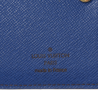 Louis Vuitton Monogram Compact Marie Wallet Blue 7 of 11