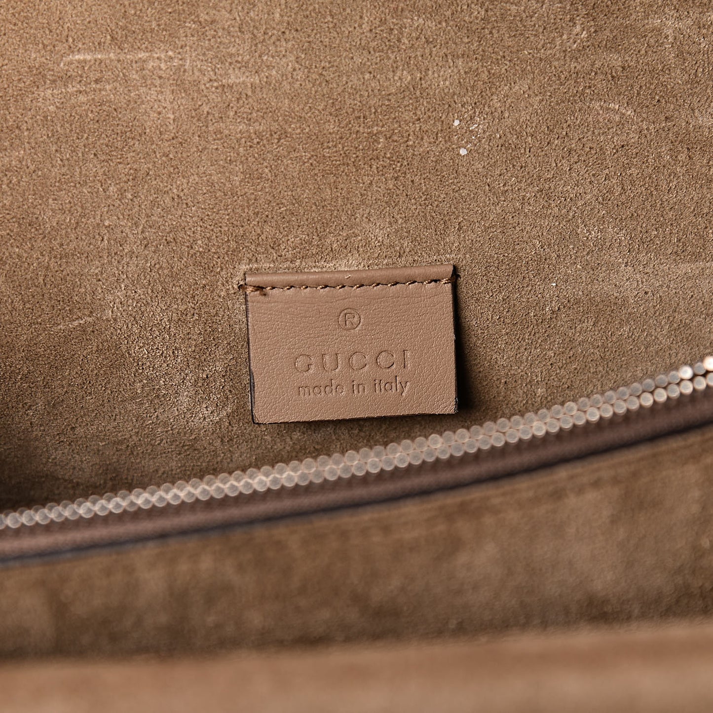 GG Supreme Monogram Small Dionysus Shoulder Bag Taupe
