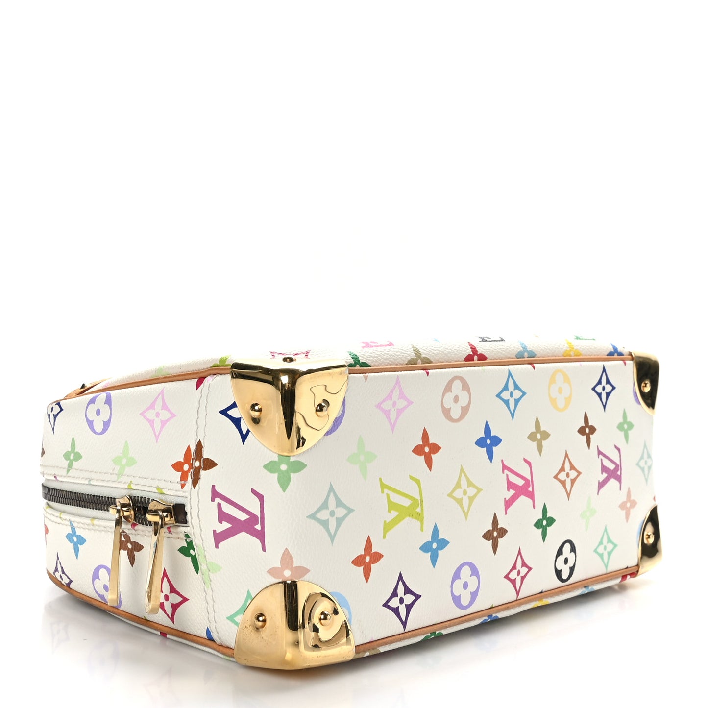 Monogram Multicolor Trouville White