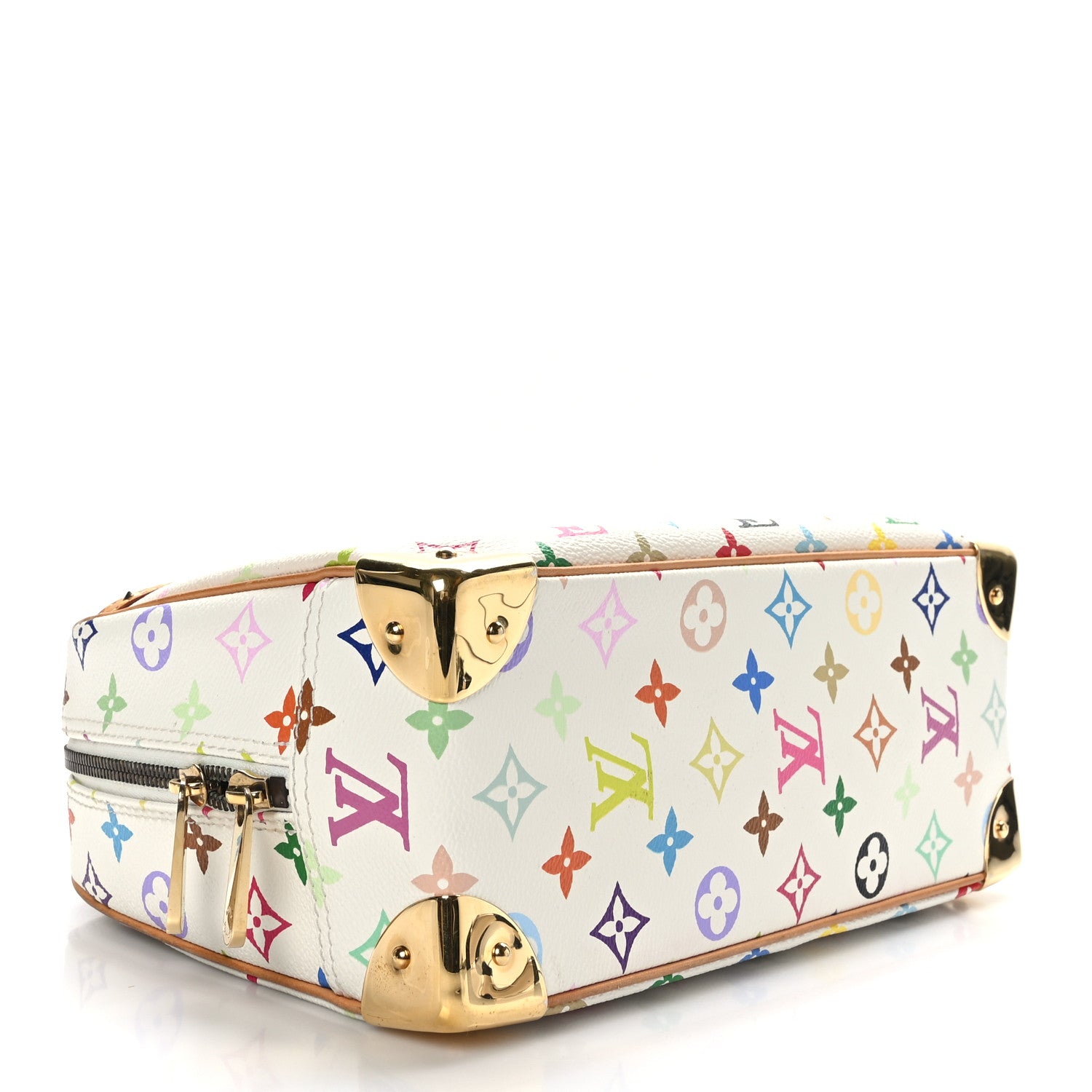 Louis Vuitton Monogram Multicolor Trouville White 6 of 8