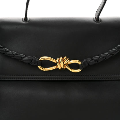 Bottega Veneta Silky Calfskin Medium Ciao Ciao Black 8 of 10