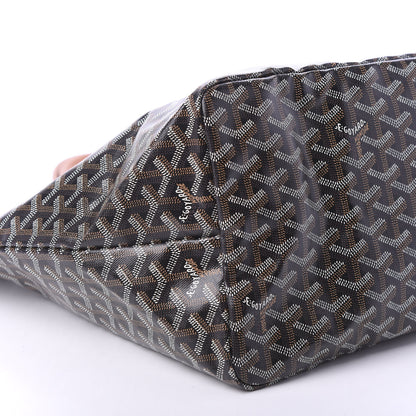 Goyard Goyardine Saint Louis GM Black Gold 6 of 8