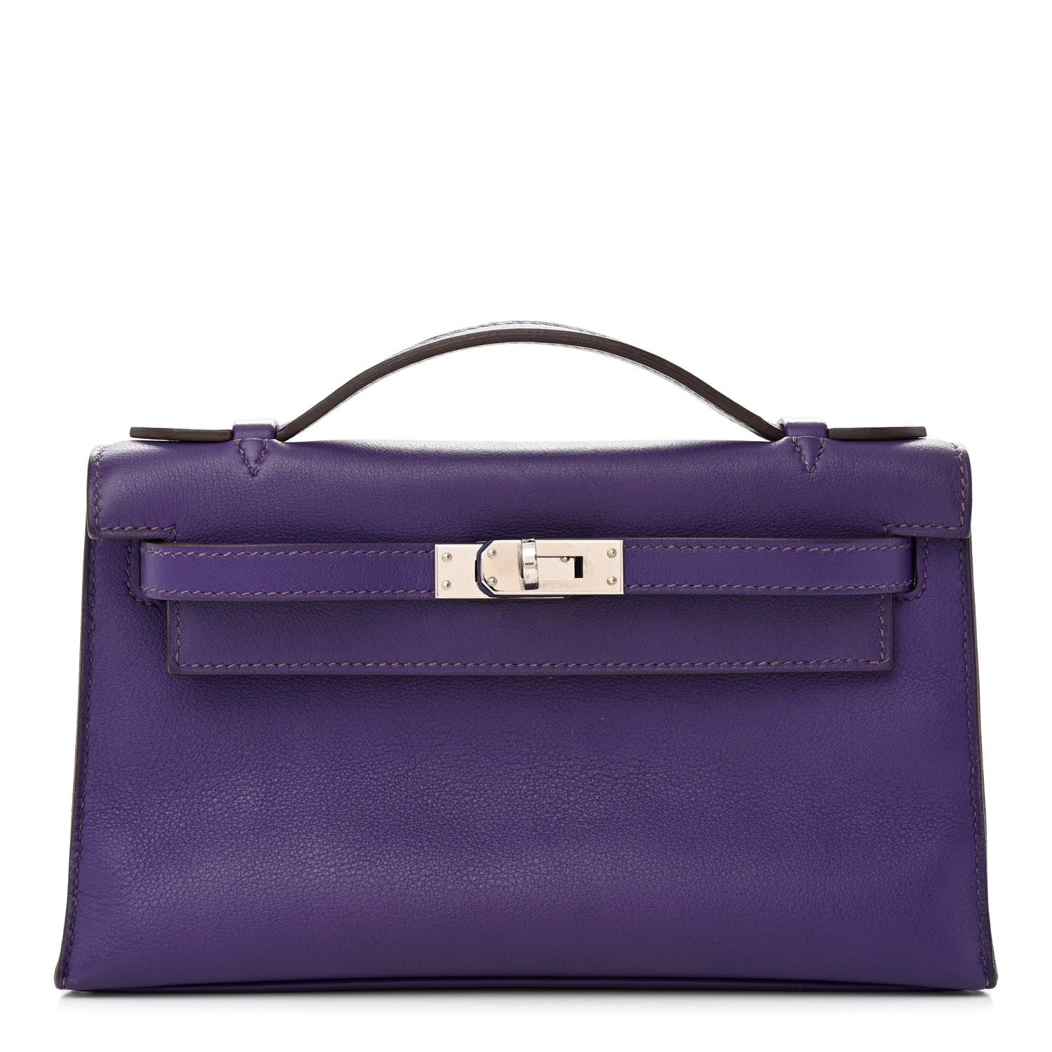Hermes Swift Kelly Pochette Clutch Iris 1 of 12