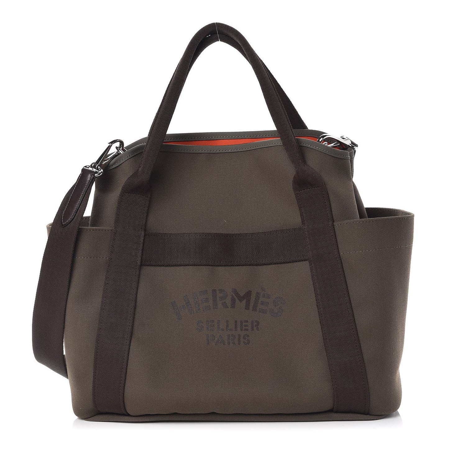 Toile Sac De Pansage Groom Kaki Feu