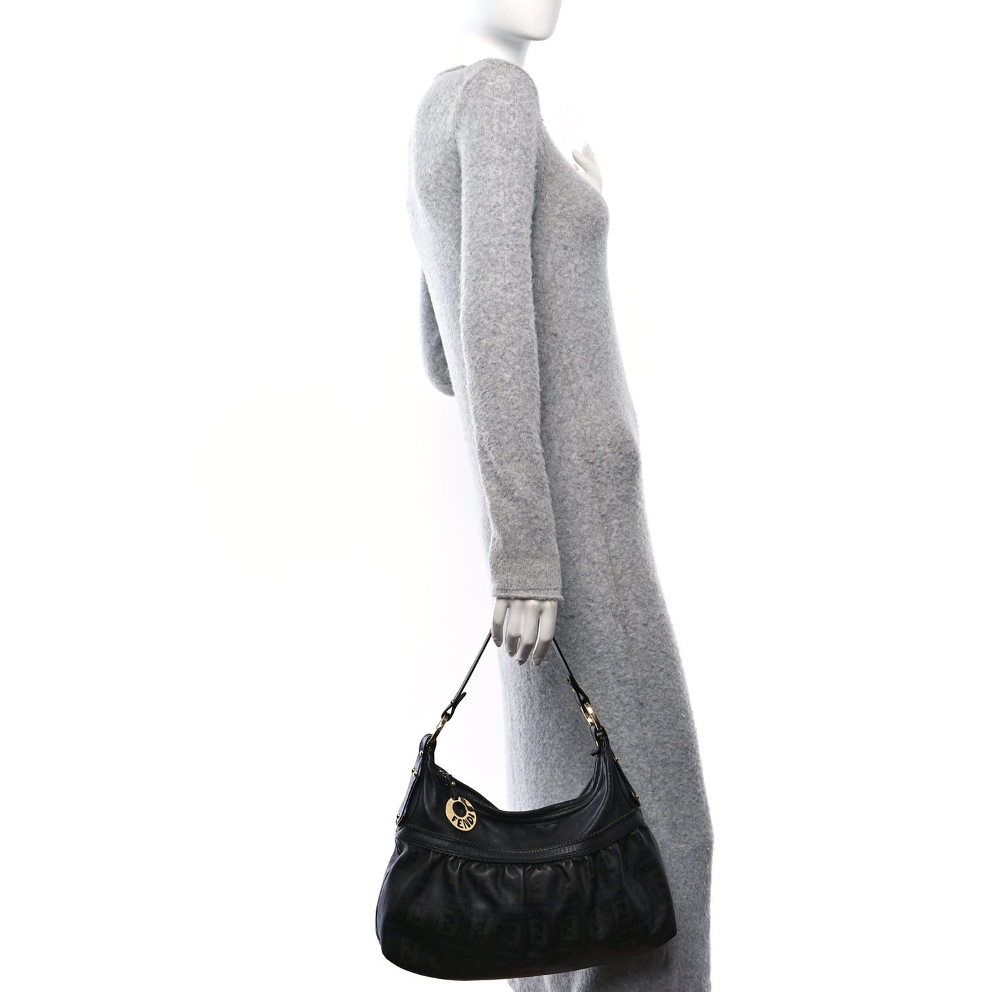 Vitello FF Perforated Chef Hobo Black