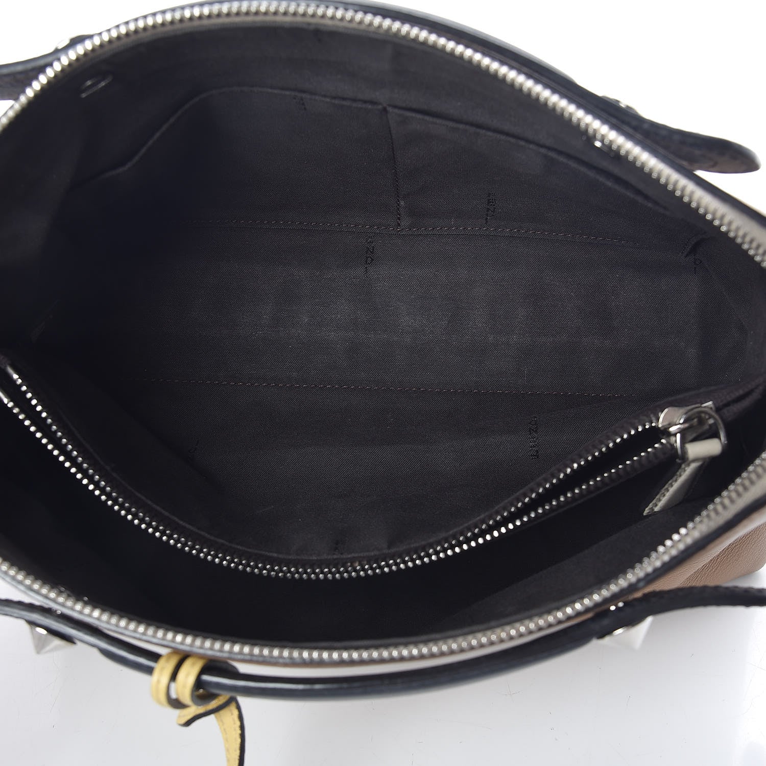 Fendi Vitello Dolce 4 Color Medium By The Way Boston Bag Sand Grano Multicolor 7 of 9