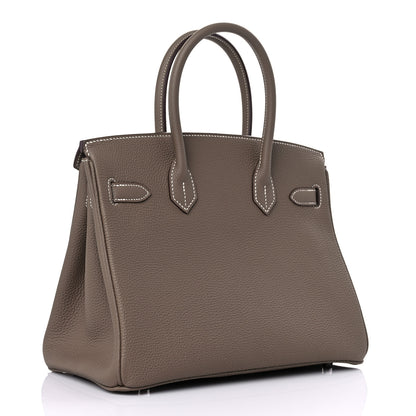 Hermes Togo Birkin 30 Etoupe 3 of 9