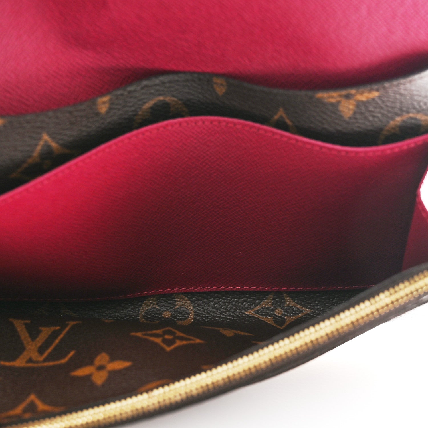 Louis Vuitton Monogram Emilie Wallet Fuchsia 7 of 7