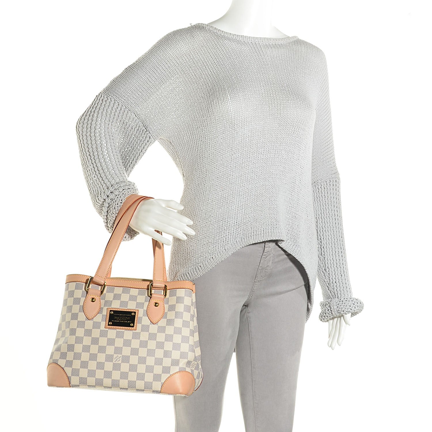 Louis Vuitton Damier Azur Hampstead PM 2 of 7