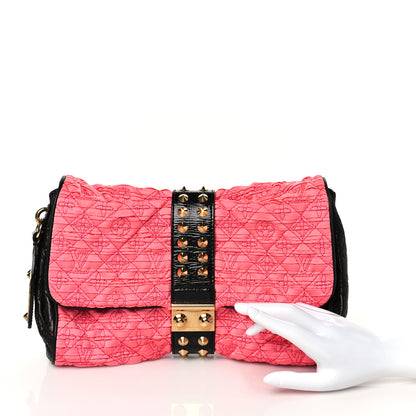 Louis Vuitton Satin Quilted Monogram Coquette Pochette Bunny Pink 2 of 9
