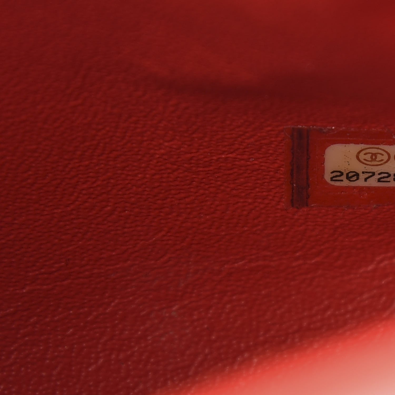 Chanel Lambskin Quilted Small Geometric Flap Red 8 of 9