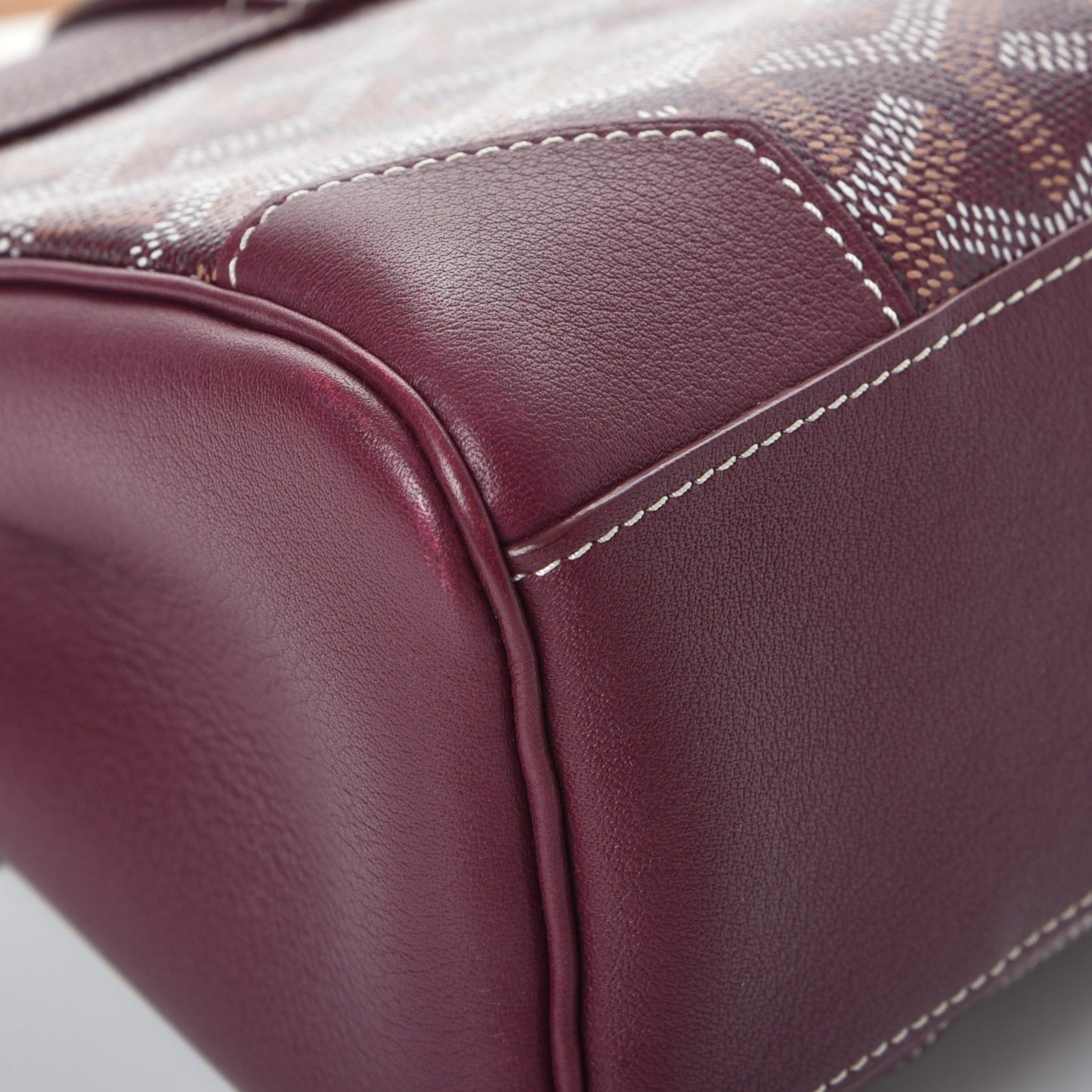 Goyardine Mini Saigon Burgundy