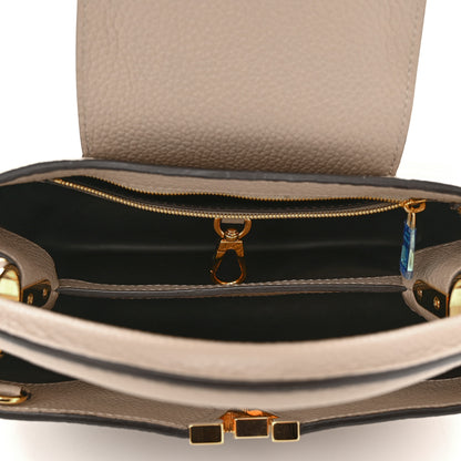 Louis Vuitton Taurillon Capucines BB Galet 6 of 10