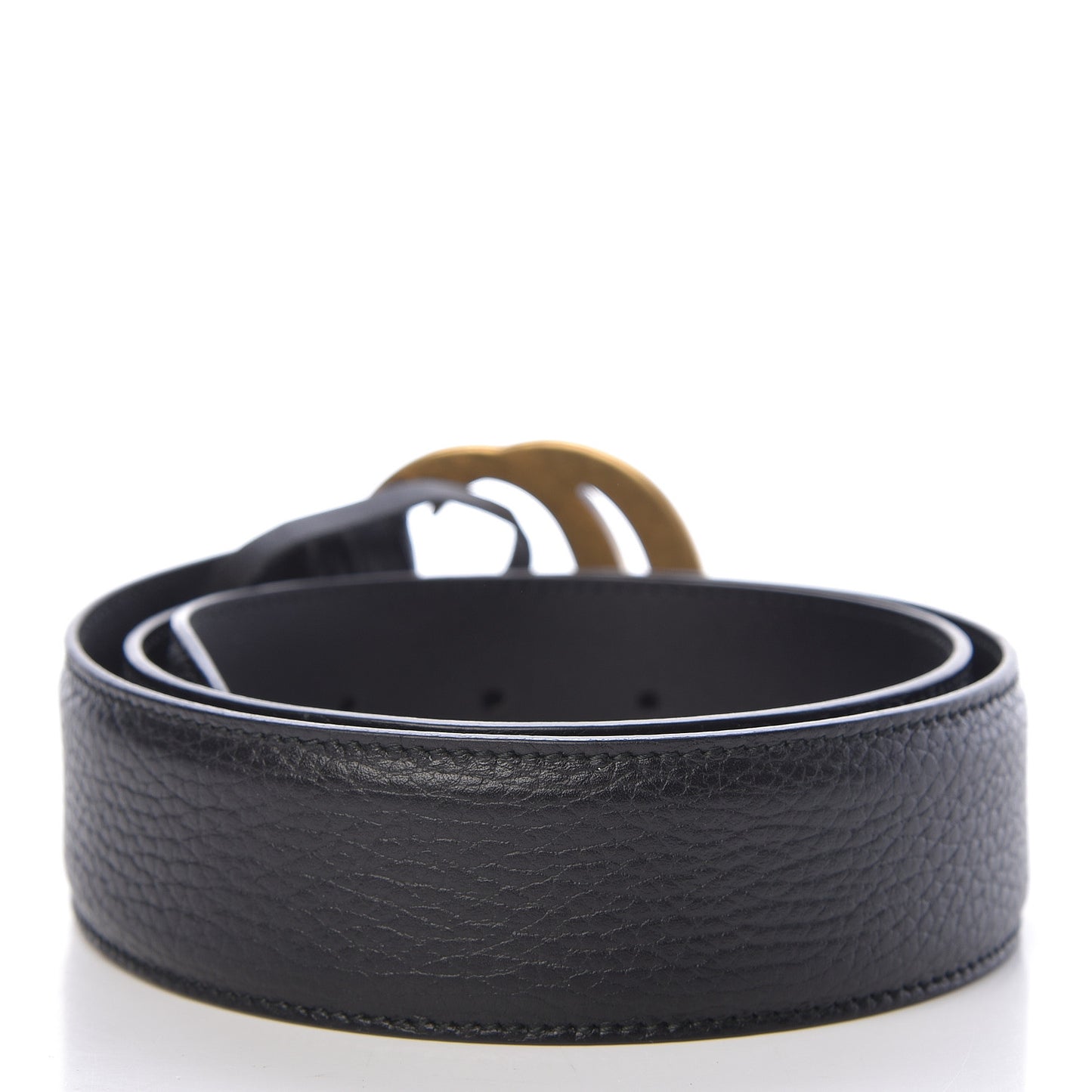 Dollar Calfskin Interlocking G Belt 80 32 Black