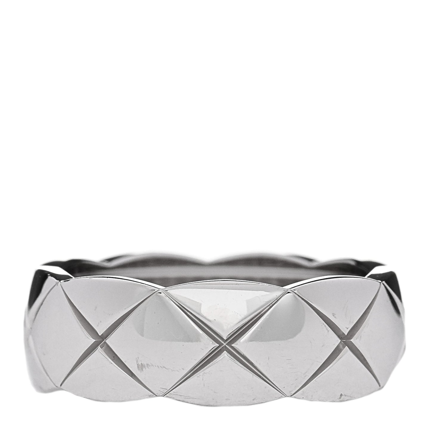 18K White Gold Small Coco Crush Ring 53 6.5