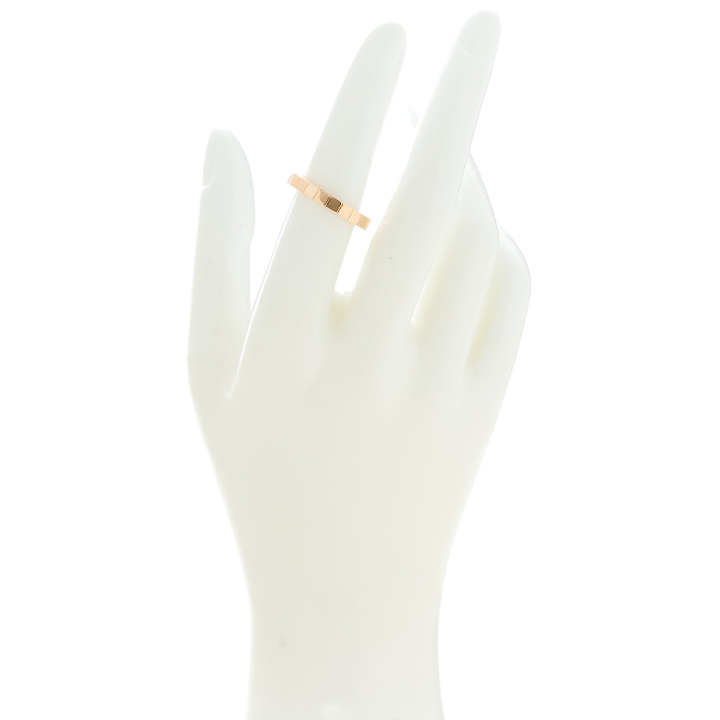 18K Pink Gold Lanieres Ring 52 6