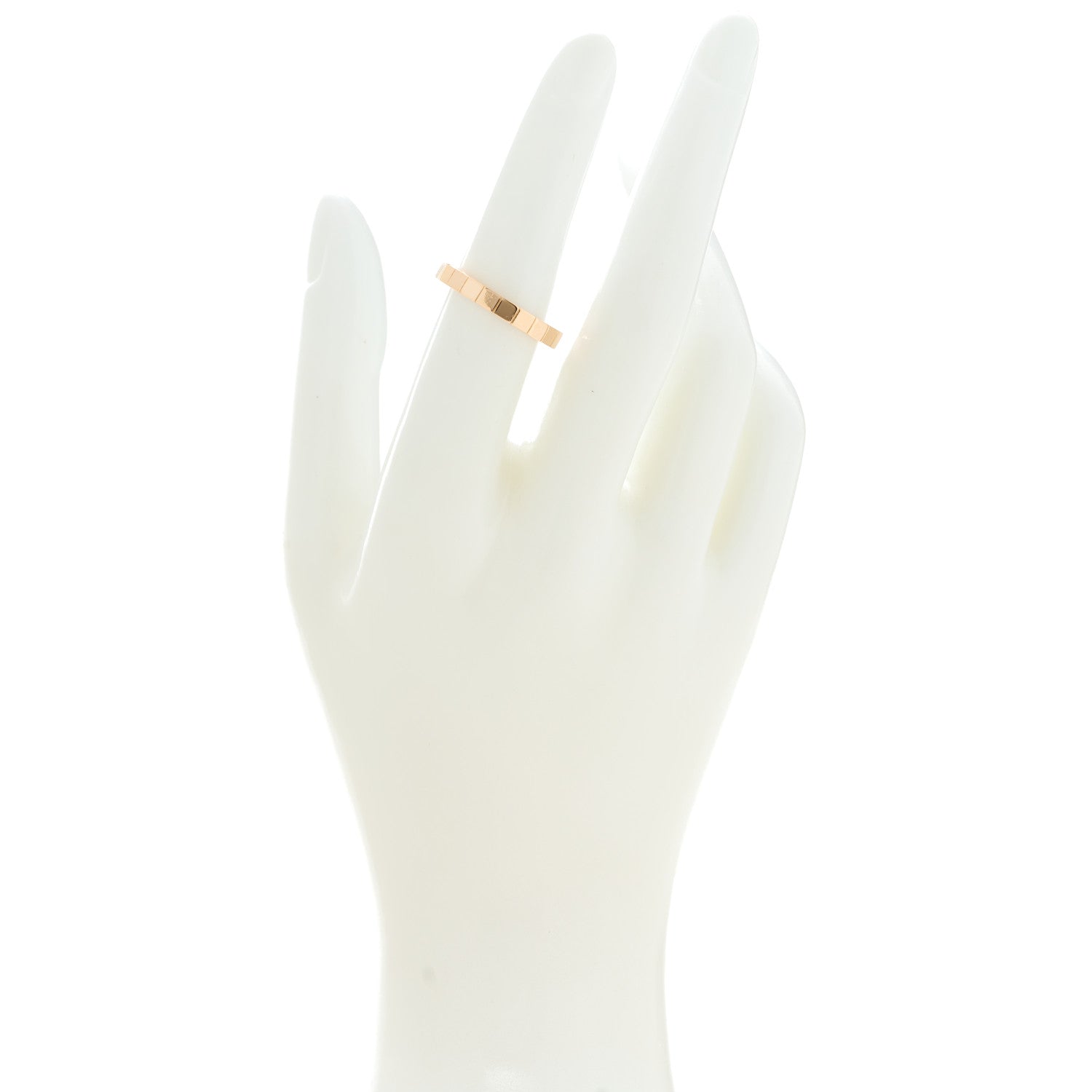 Cartier 18K Pink Gold Lanieres Ring 52 6 2 of 4