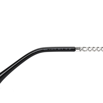 Chanel Round Chain Sunglasses 4245 Black 6 of 6