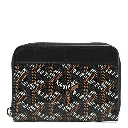 Goyard Goyardine Matignon PM Wallet Black 1 of 7
